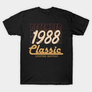 december 1988 birthday T-Shirt